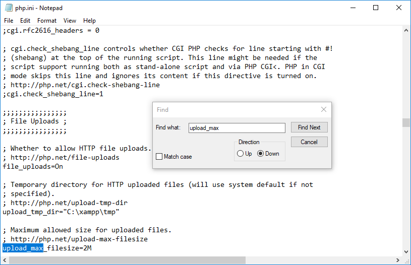 Install and Configure Xampp on Windows 10