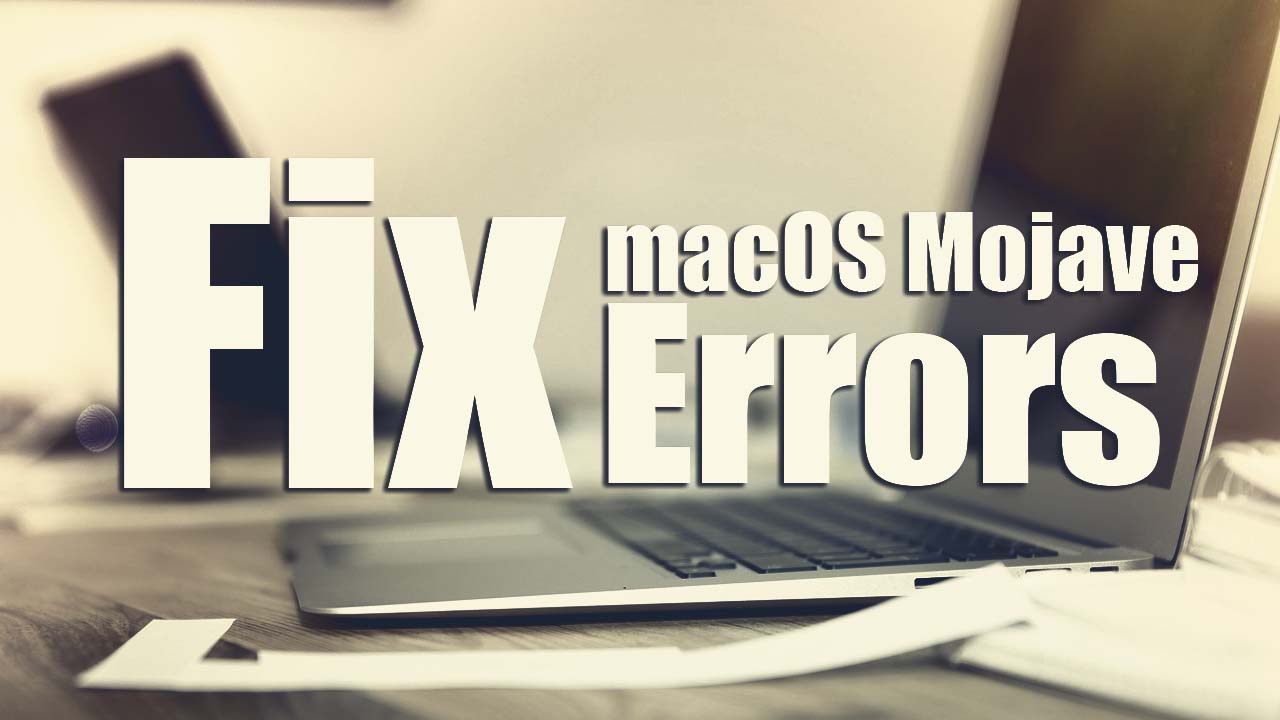 Fix macOS Mojave Errors on VMware on Windows 10