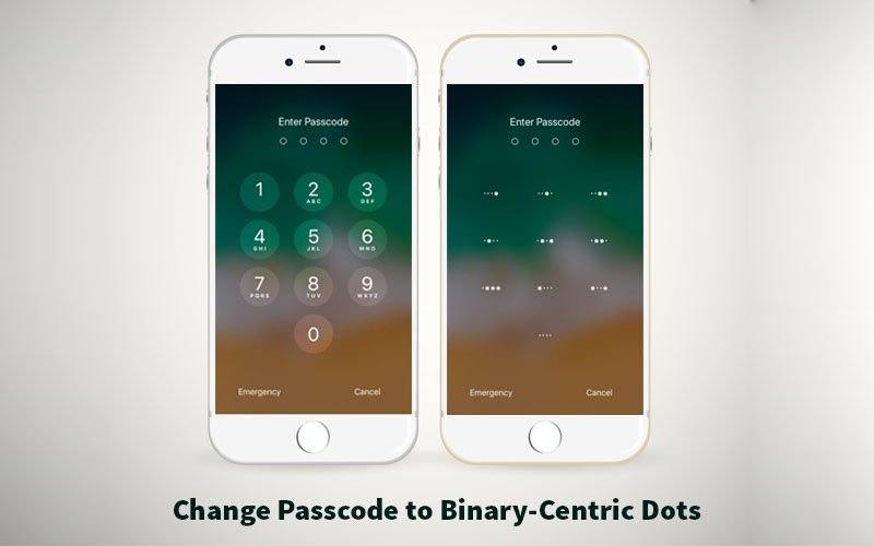 How to Replace Your iPhone and iPad Passcode to Binary-Centric Dots