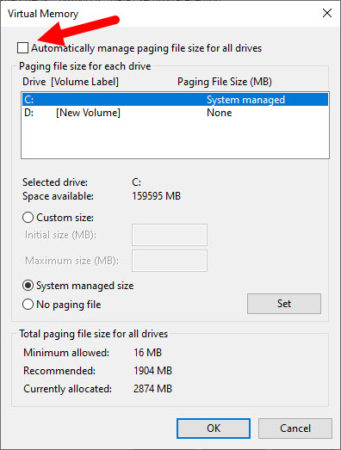 Fix 100% Disk Usage