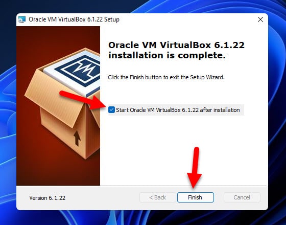 Install VirtualBox on Windows 11